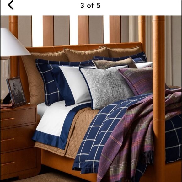 Modern Equestrian Windowpane
Sham, King - Picture 3 of 7